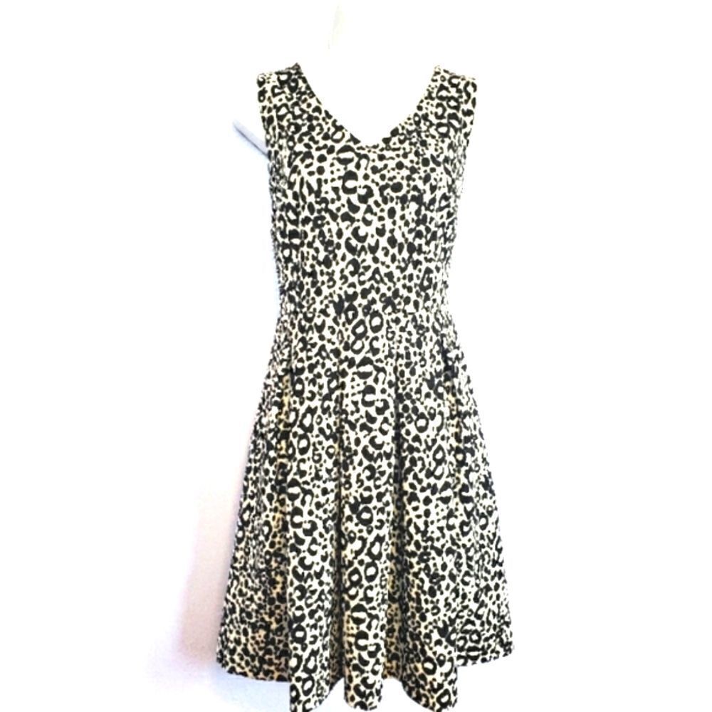 Sandra Darren Dress Animal Print